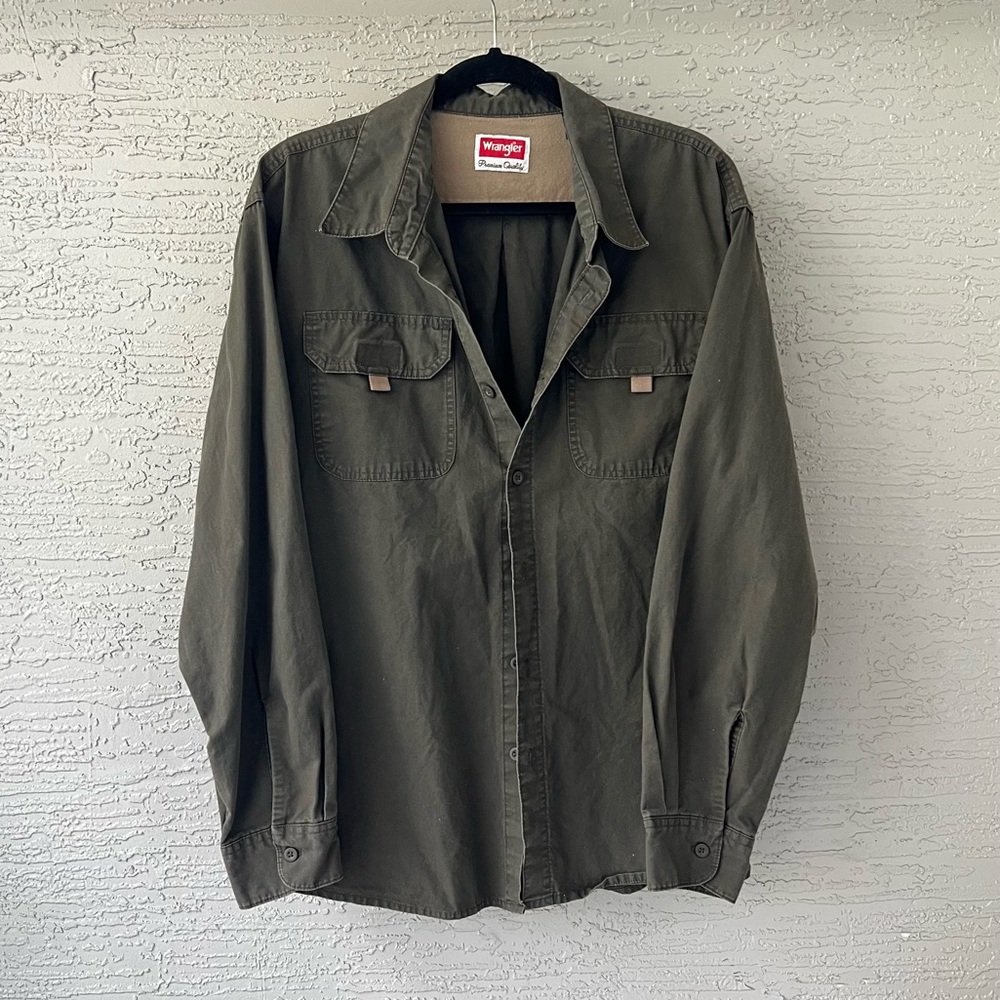 Wrangler Vintage Button Up Shirt Jacket